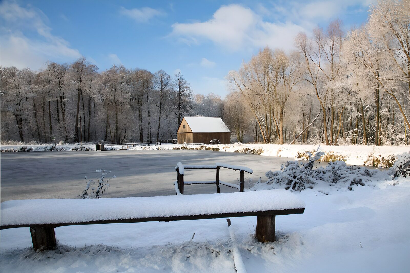 TP71491: Winterse rust bij het meer