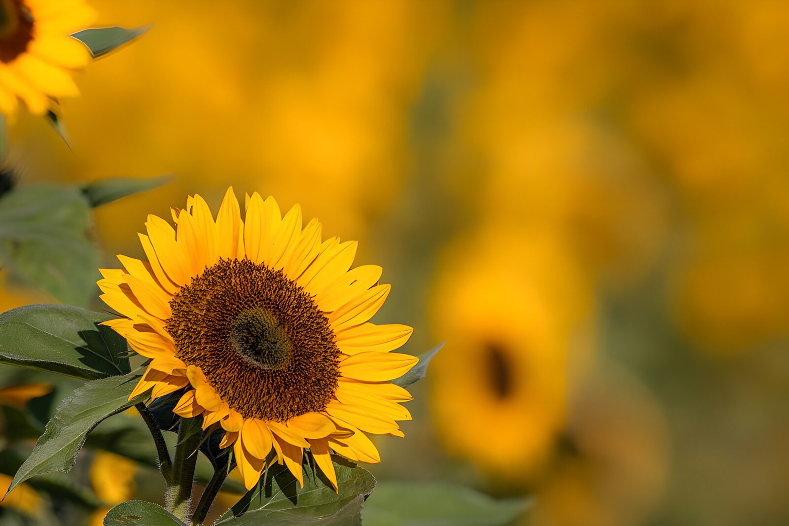 TP46501: Zonnebloem in bloei op een zonnige dag