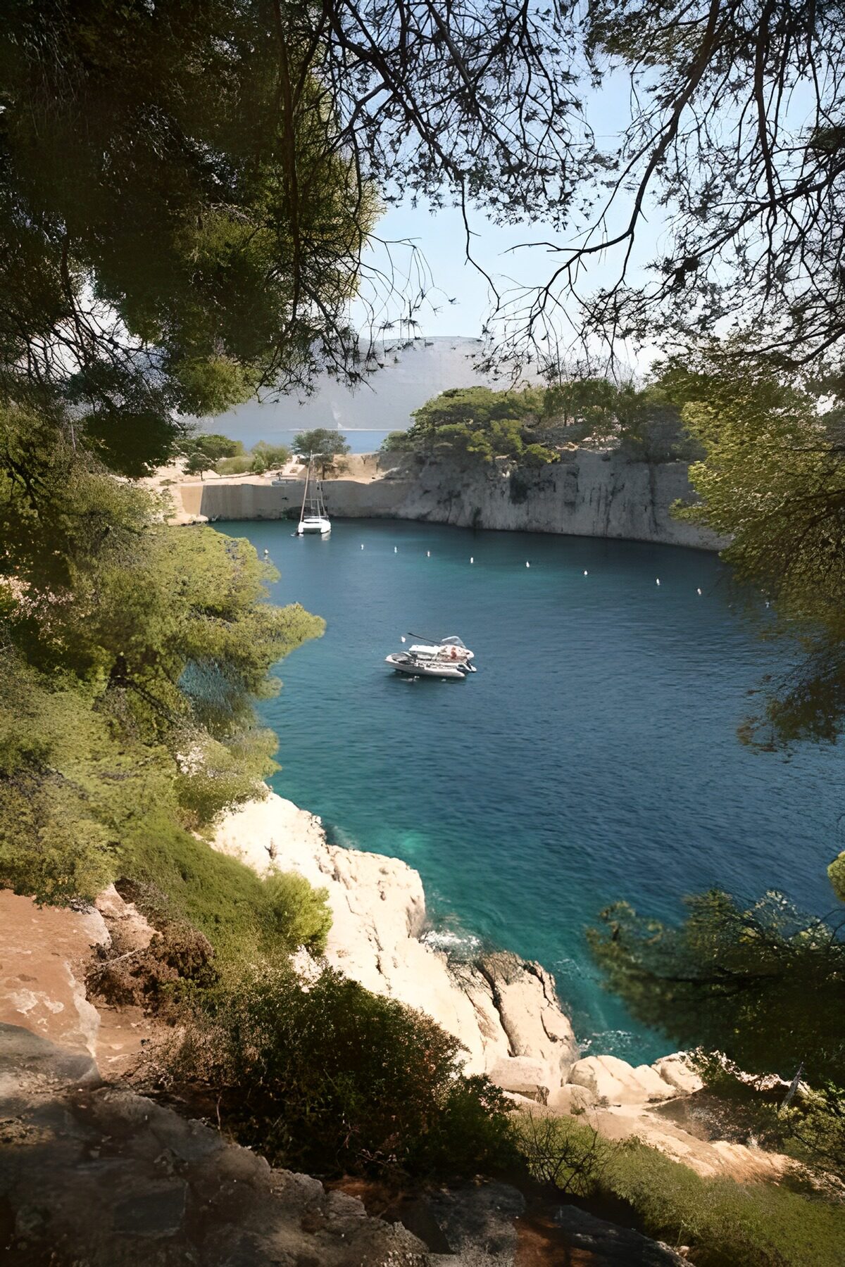 Canyons van Frankrijk in Cassis versie 1