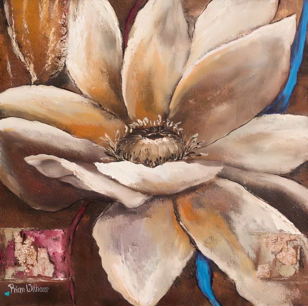 Elegant Witte Bloem