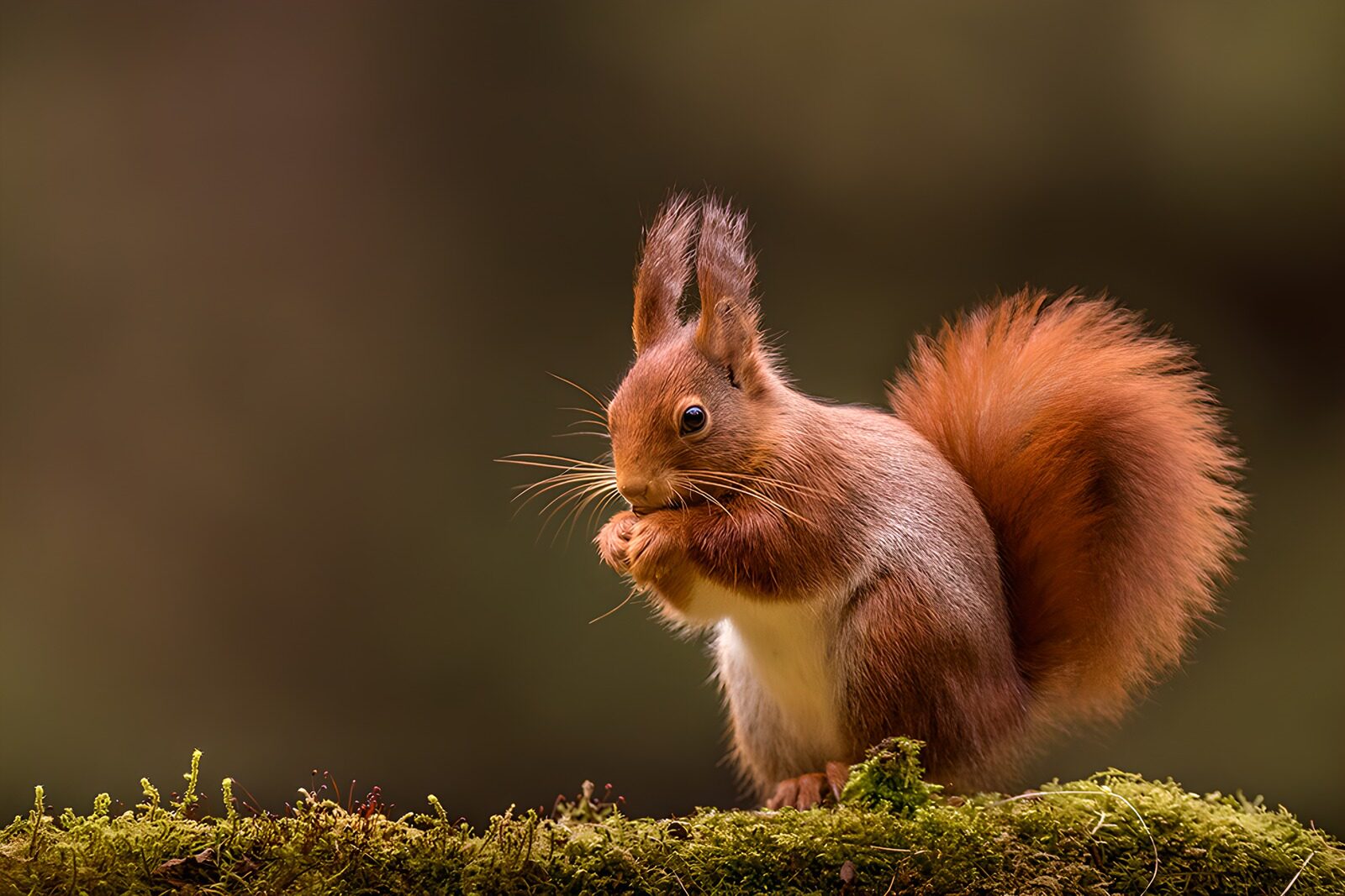 TP82513: Schattig eekhoorntje op een tak