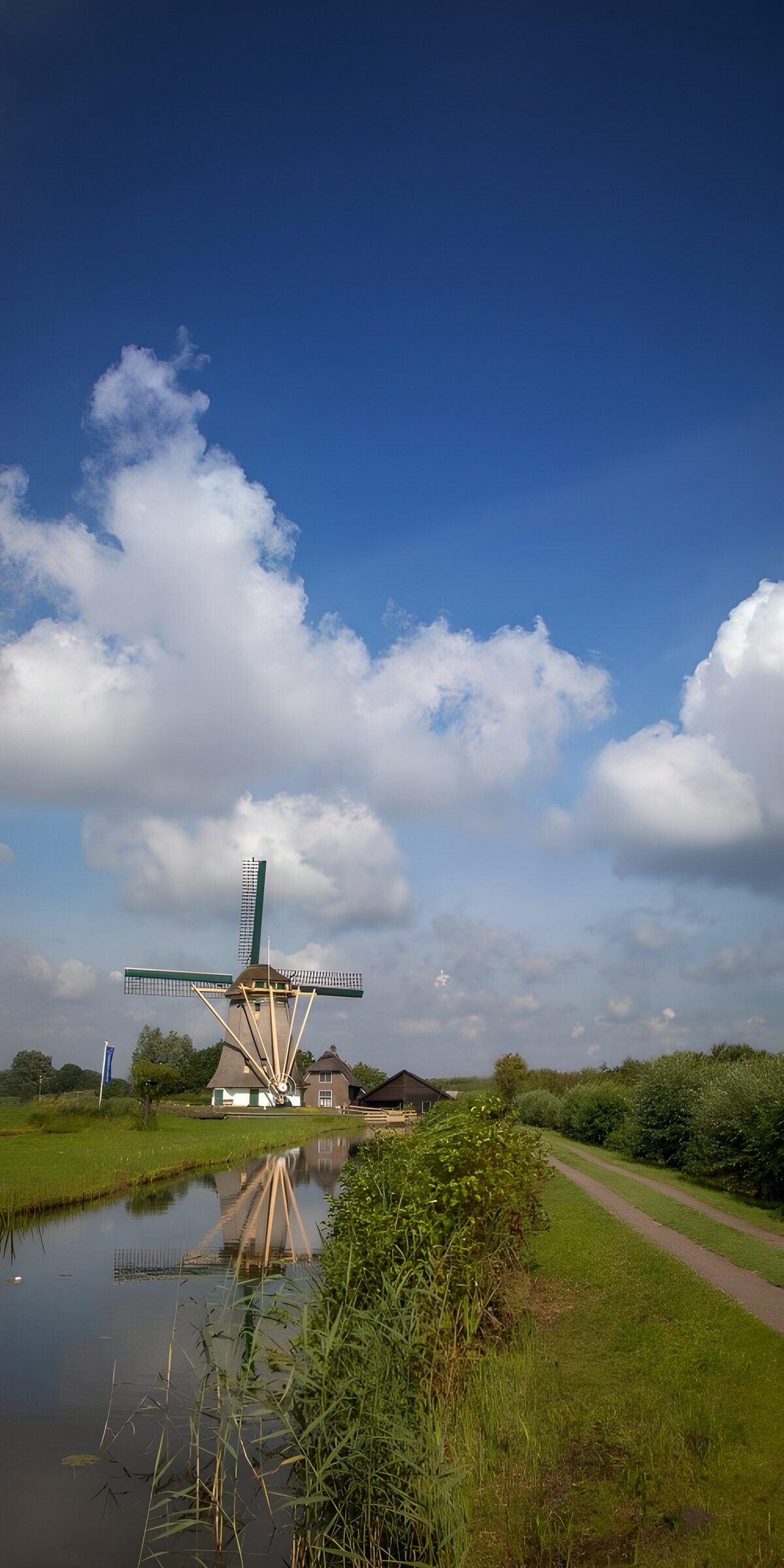 Traditionele Nederlandse Windmolen
