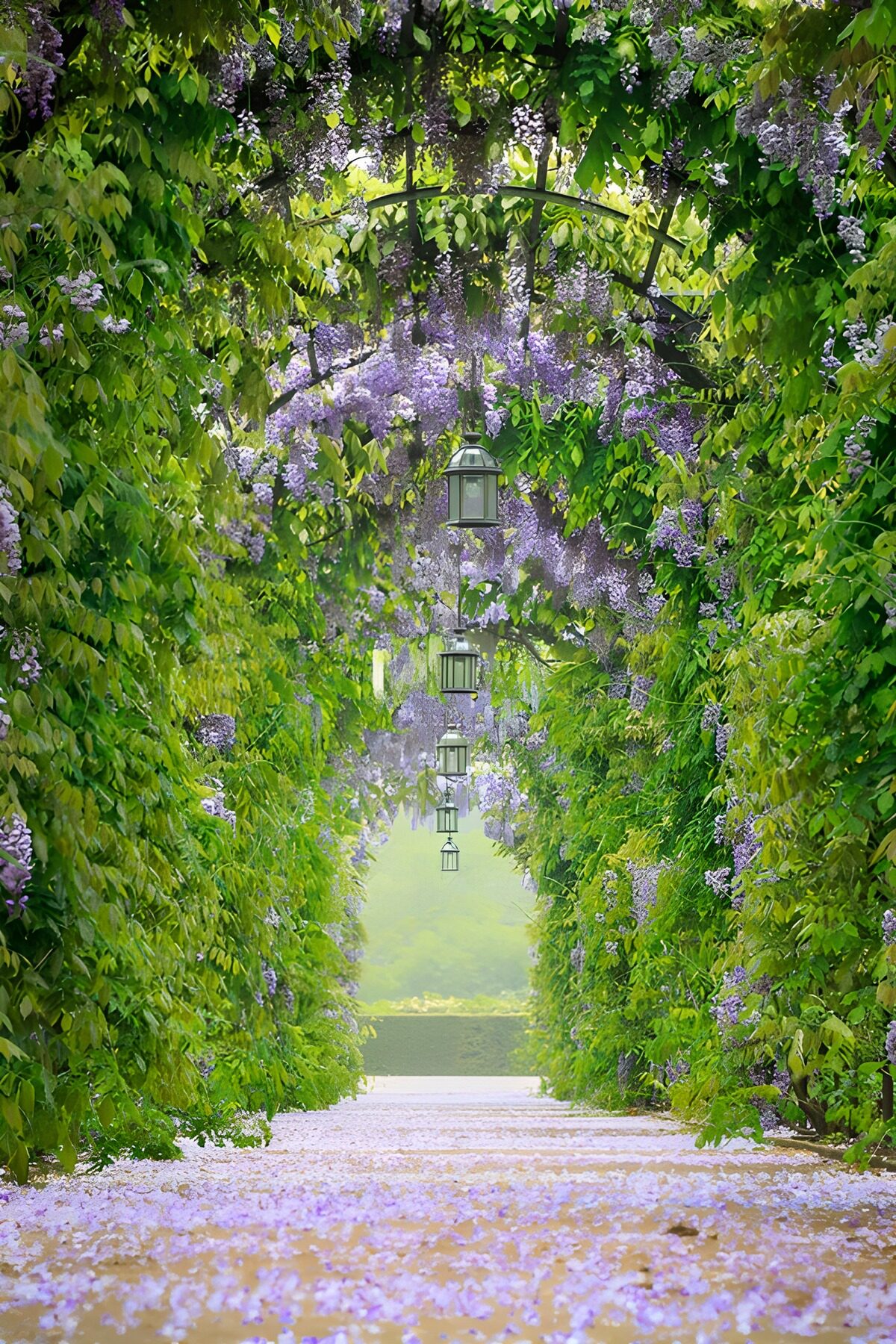 TP21193: Prachtige Wisteria Tunneling