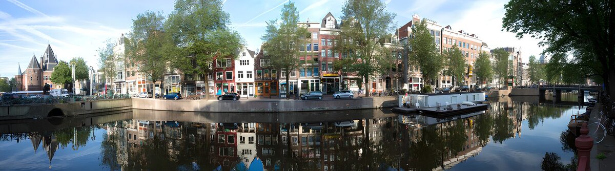 Prachtige grachten in Amsterdam