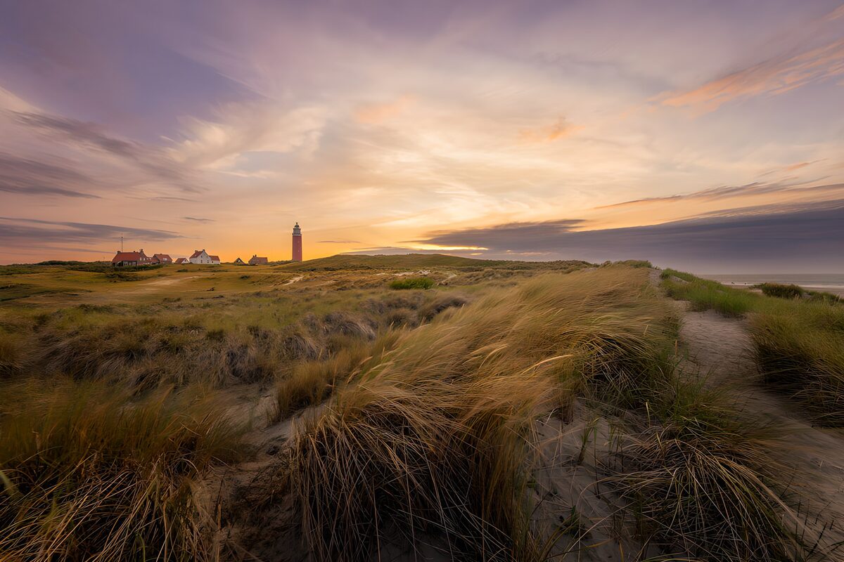 TP11456: Zonsondergang bij de vuurtoren