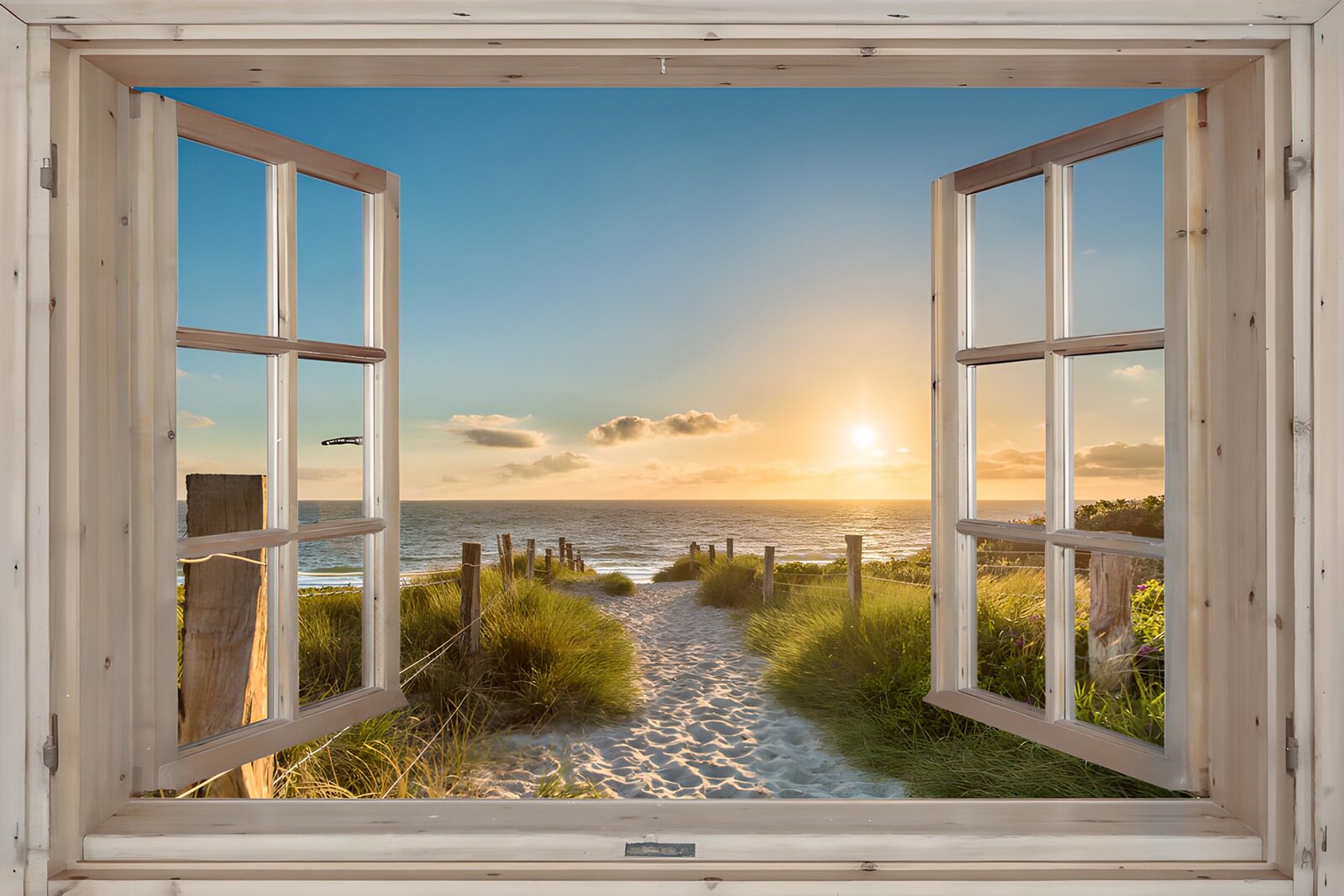 TP50204: Zichten op Zonsopgang Door het Raam