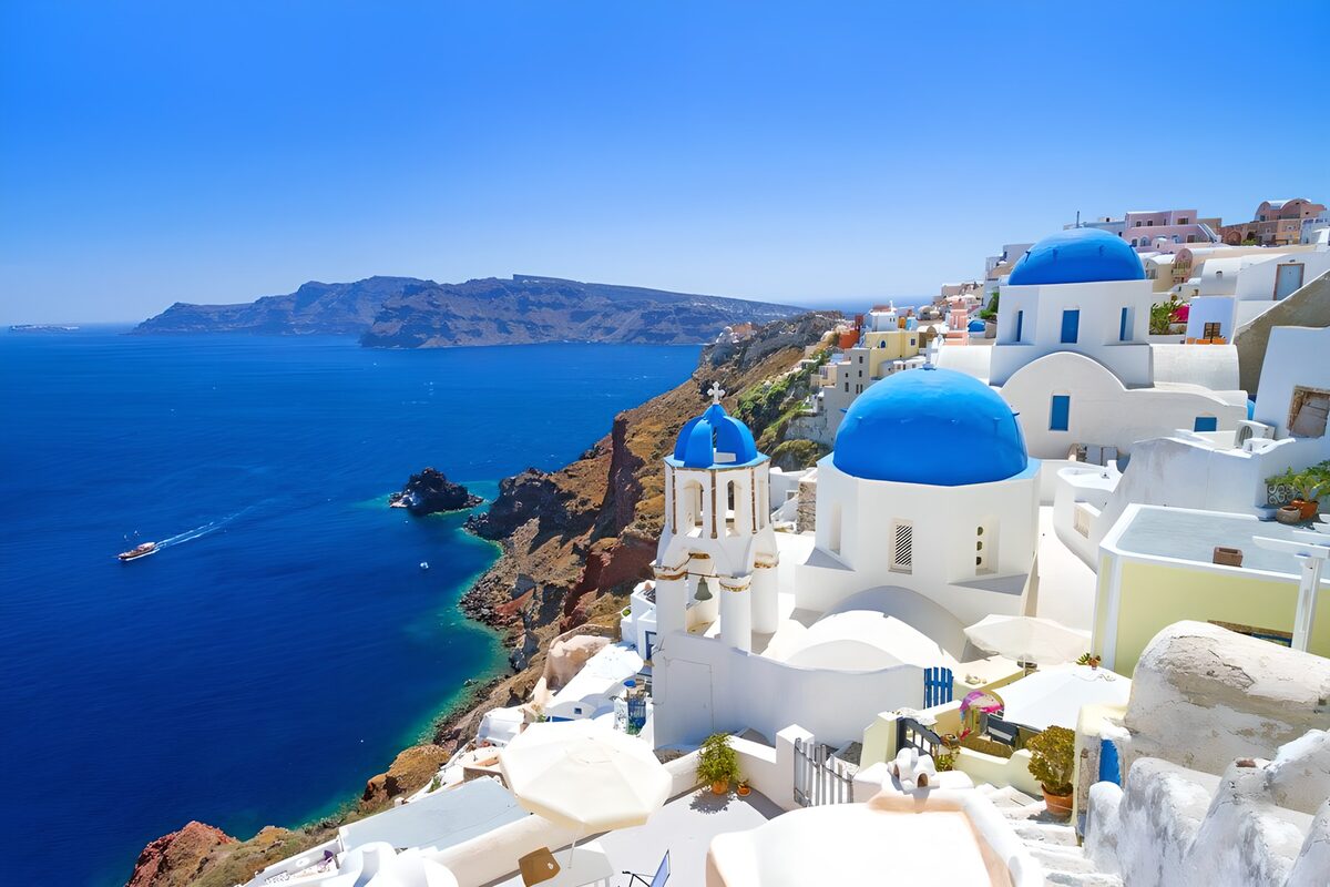 Idylle van Santorini