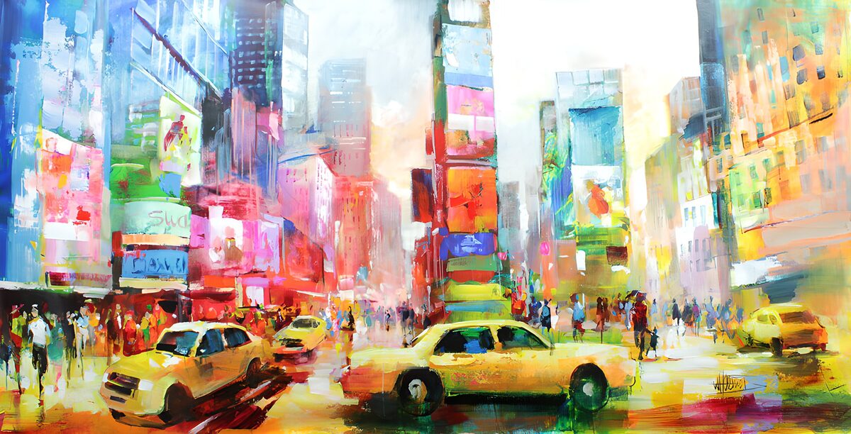 Kleurrijk NYC: Een levendig stadsleven