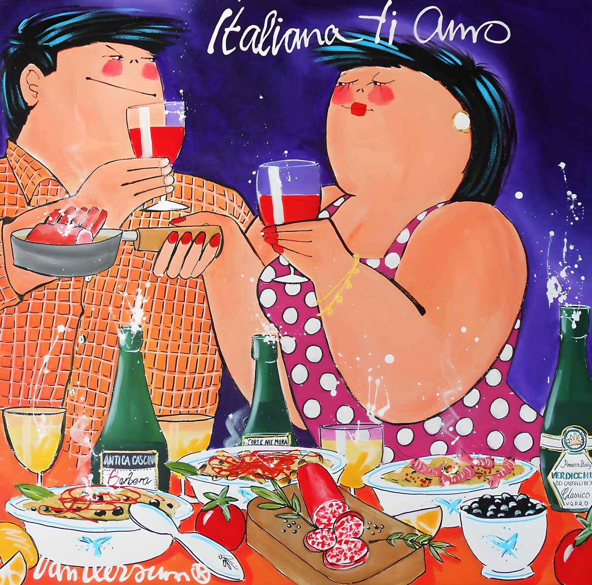 Italiaanse liefde aan tafel