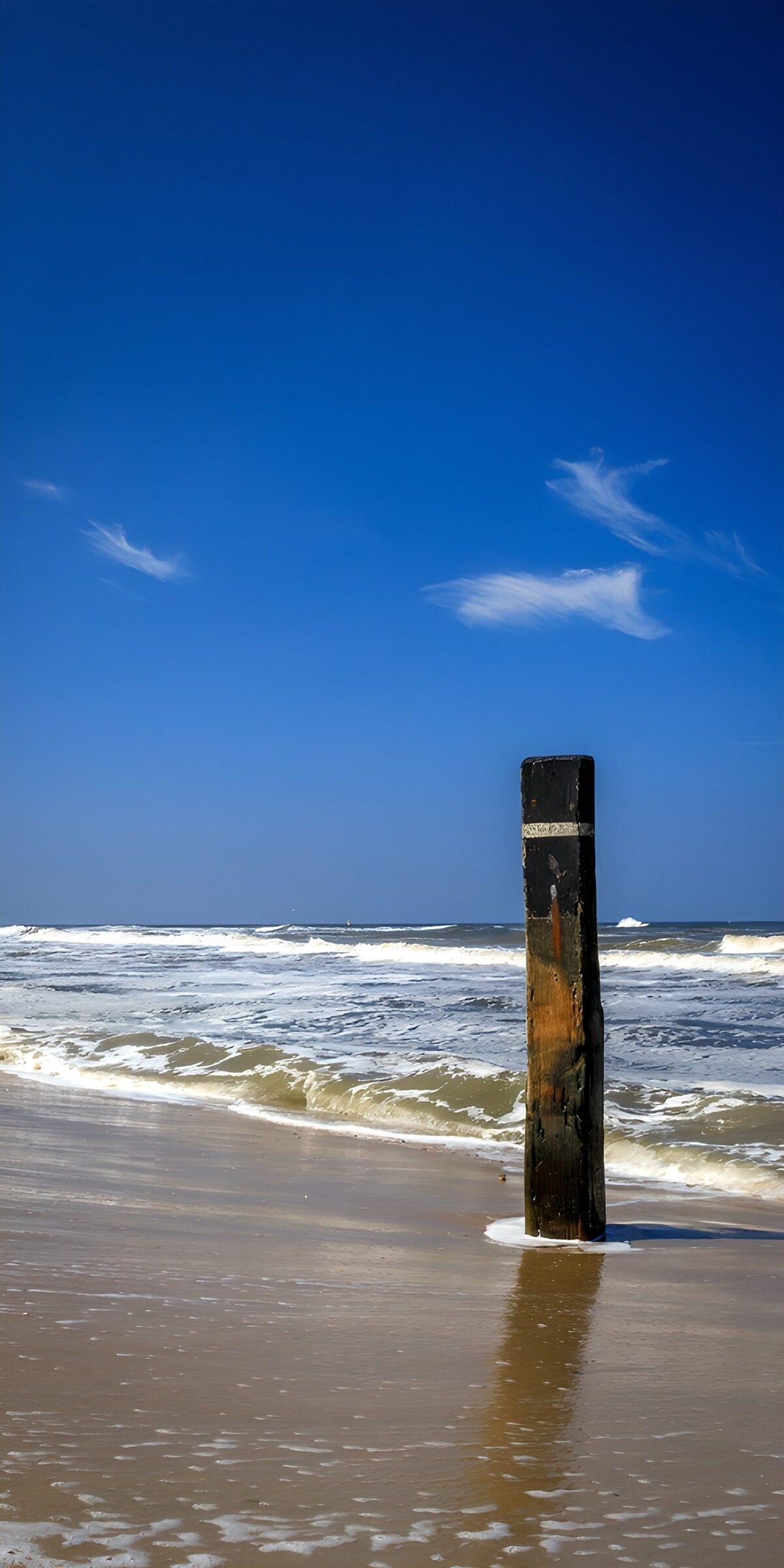 Strandpaal Texel