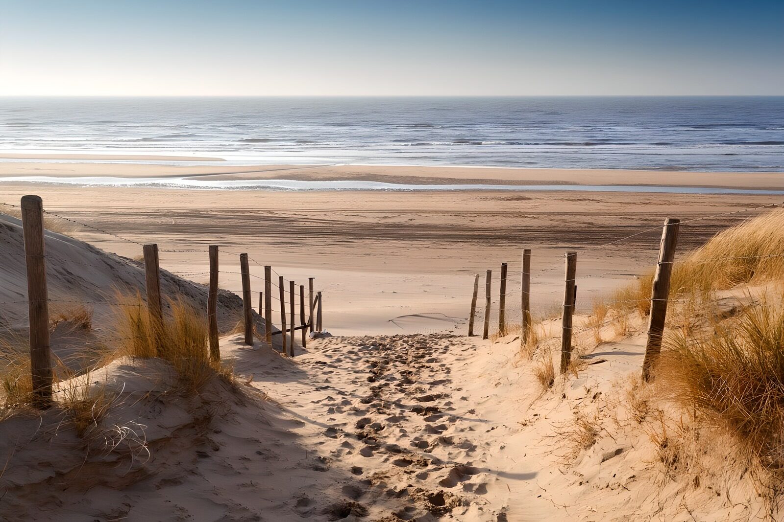 TP48204: Zonovergoten strandpad naar zee