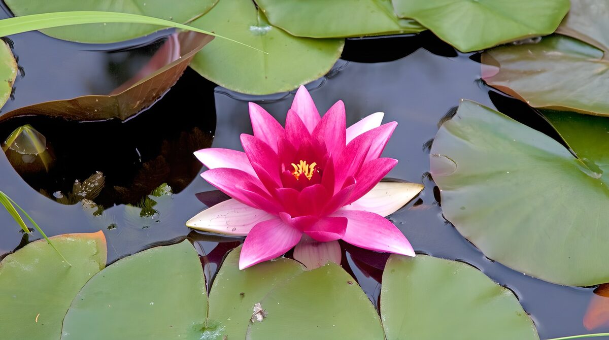 N. Marliacea Rosea  waterlelie