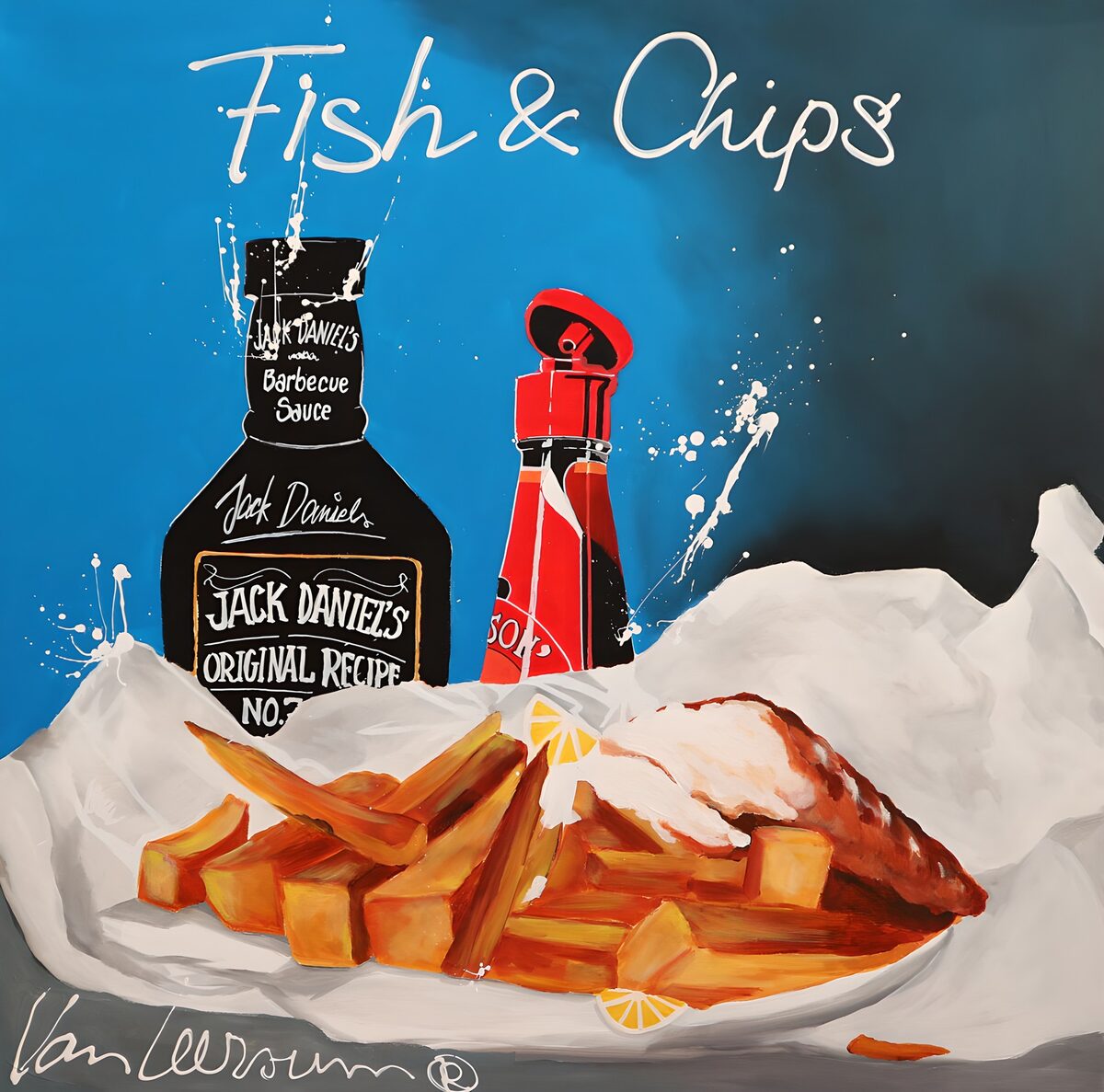 Heerlijke Fish & Chips met Sauzen