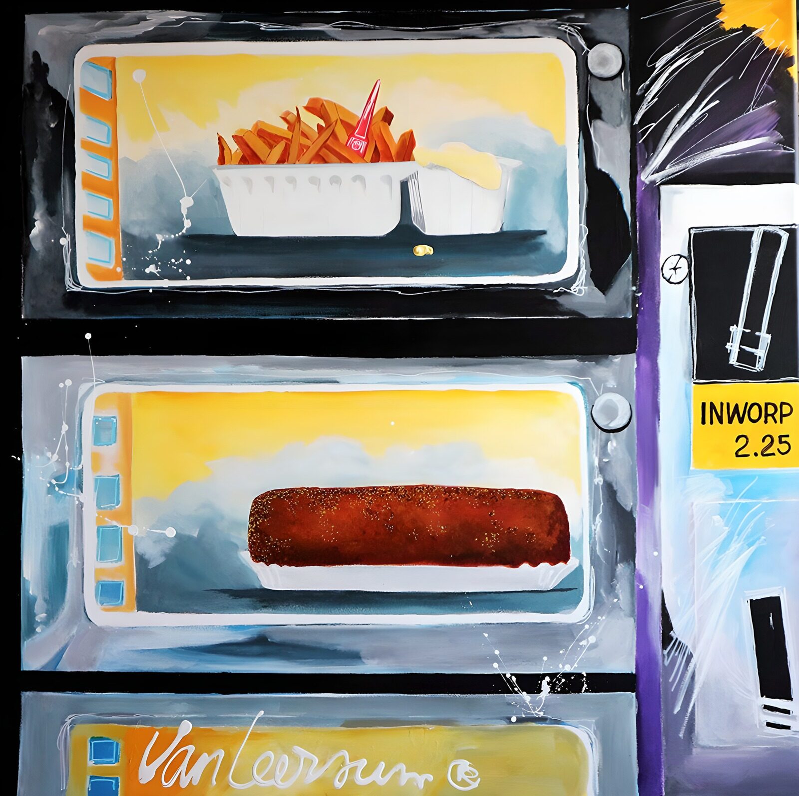 TP81515: Snackautomaten met friet en kroket