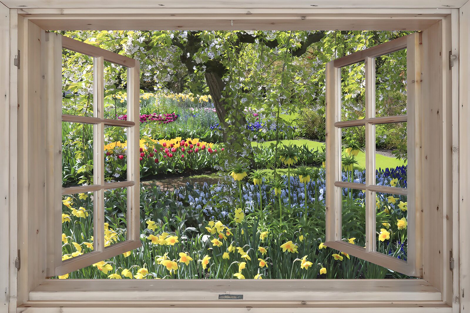 TP11792: Bloemenweelde vanuit het Raam