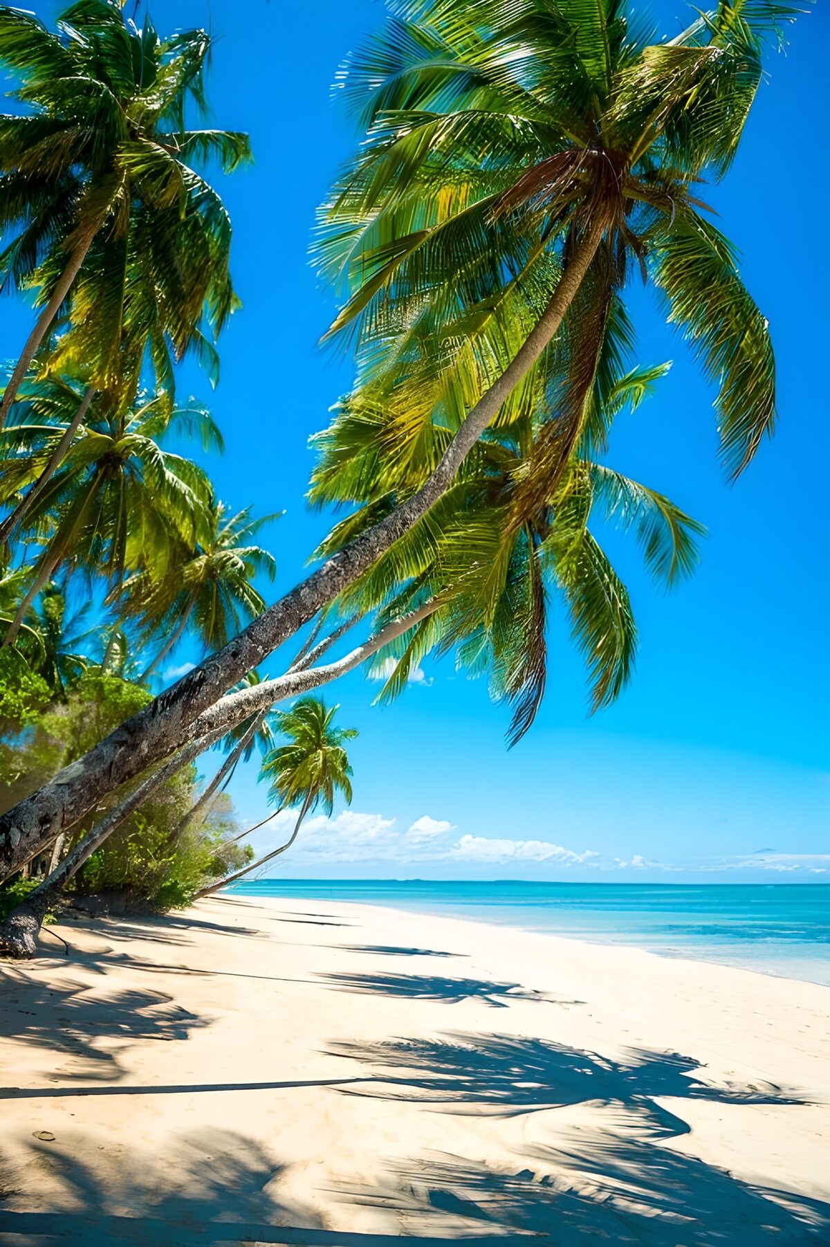 TP14320: Tropisch Strand met Palmbomen