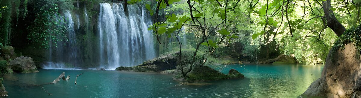 Watervallen in Turkije