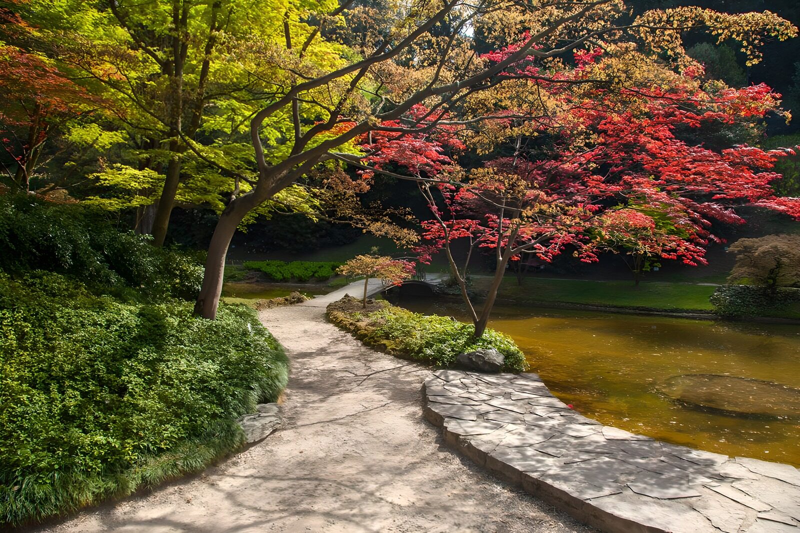 TP36430: Japanse esdoorn in herfstkleur