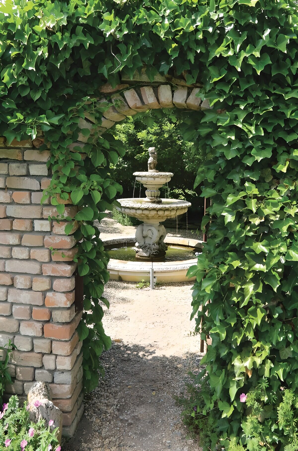 TP39074: Rustige tuin met fontein