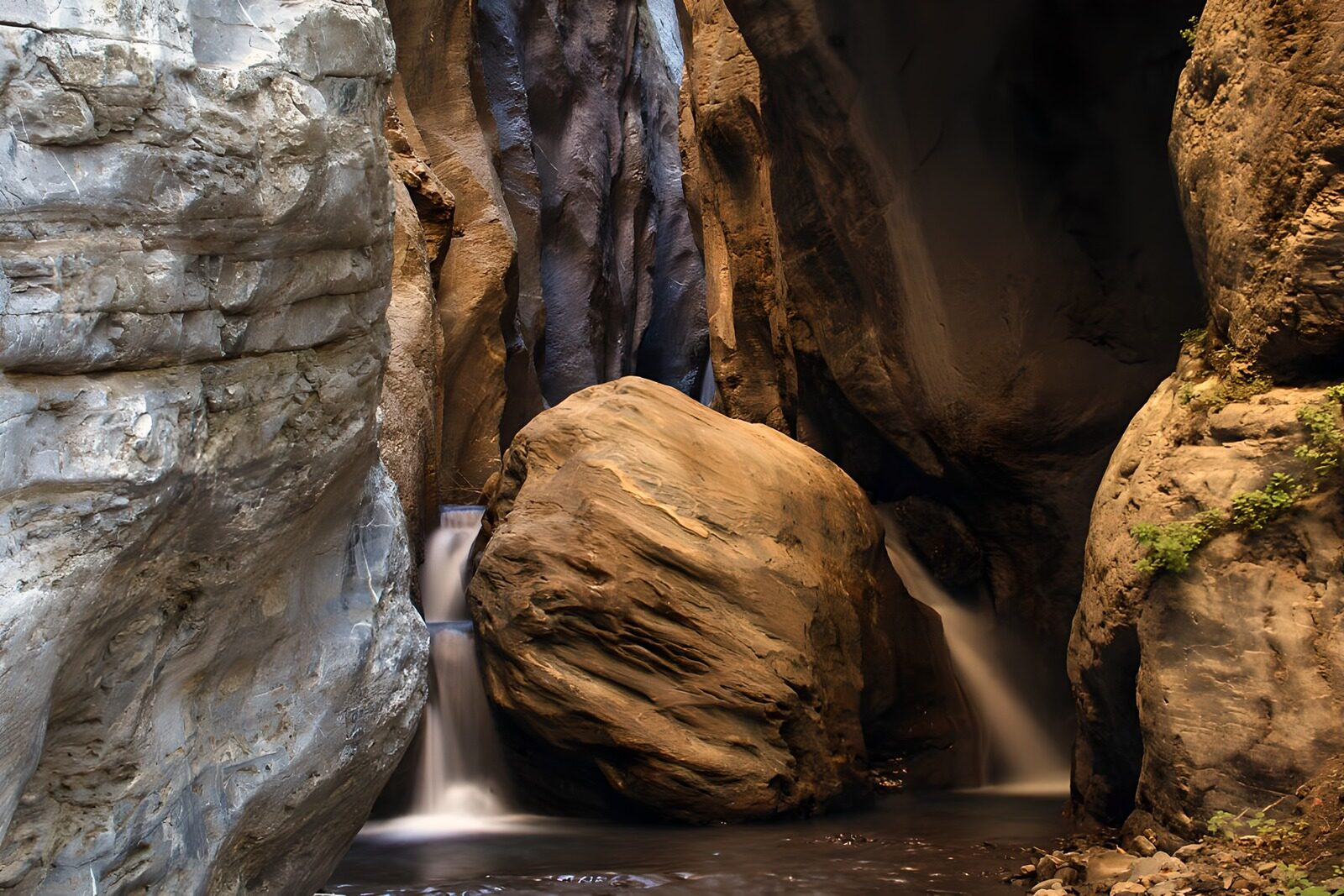TP25142: Mystieke kloof met waterval