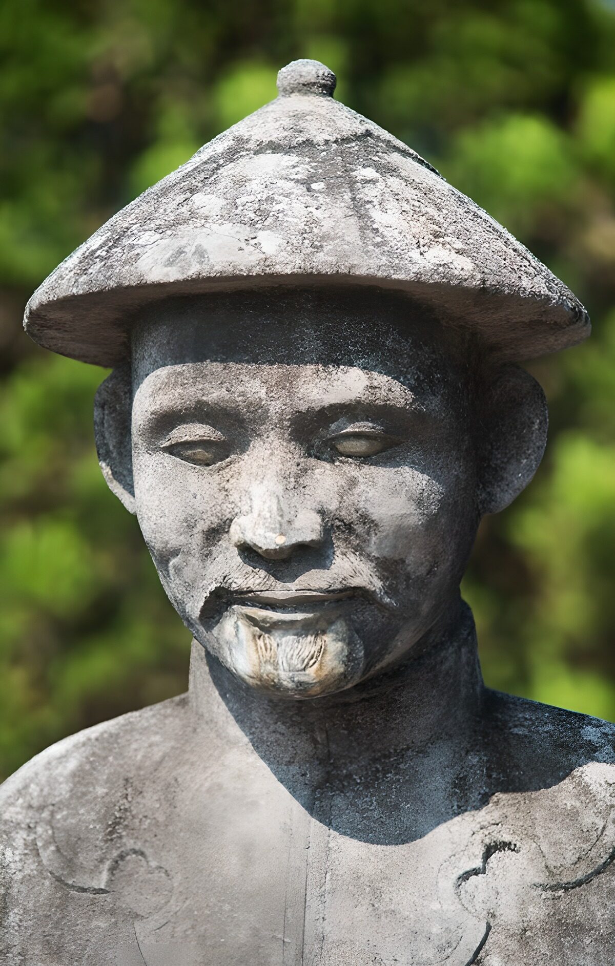TP67752: Stenen torso van een Japanner