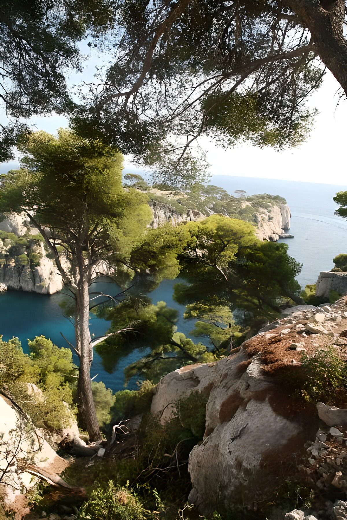 Canyons van Frankrijk in Cassis versie 3