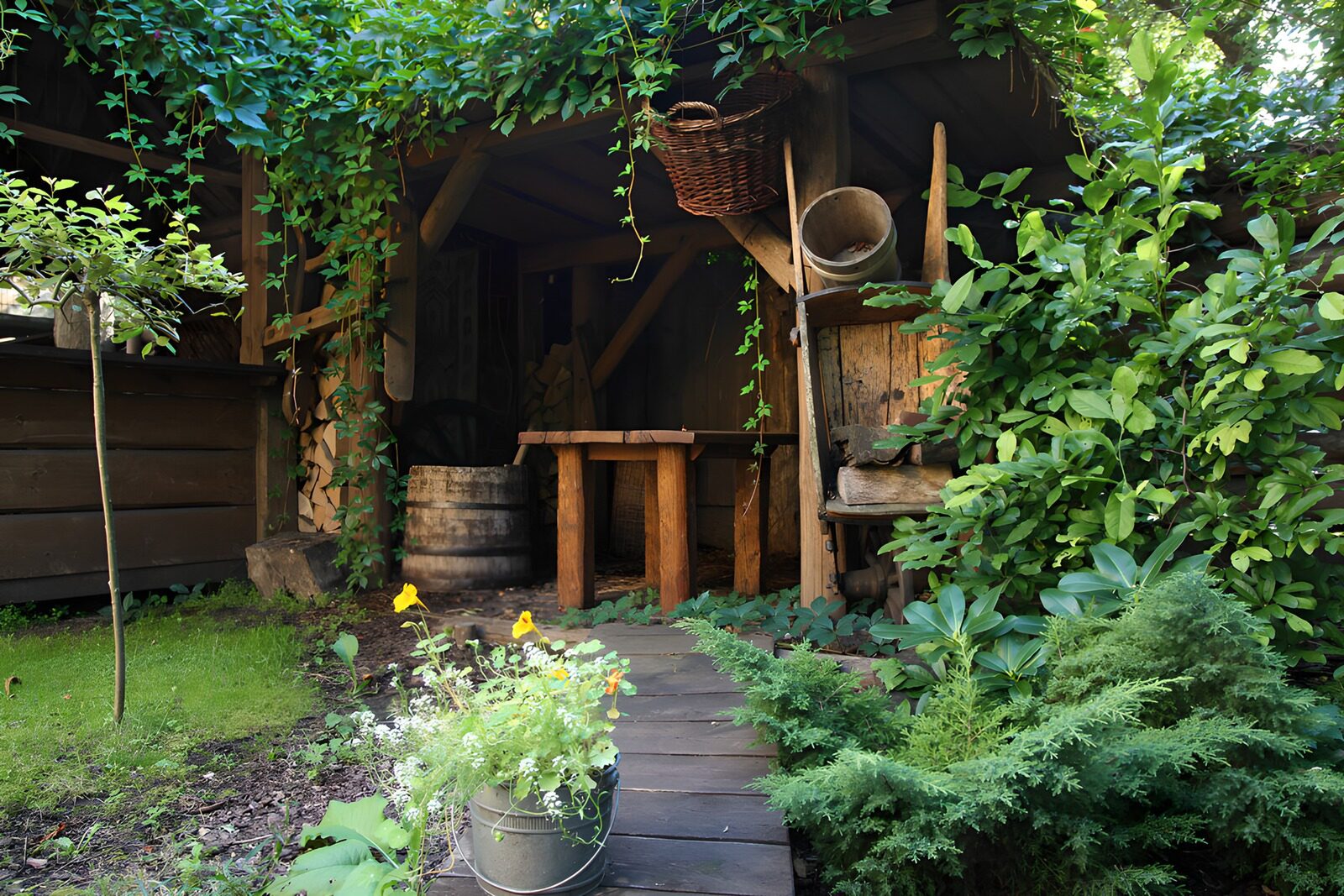 TP42356: Natuurlijke schuilplek in de tuin