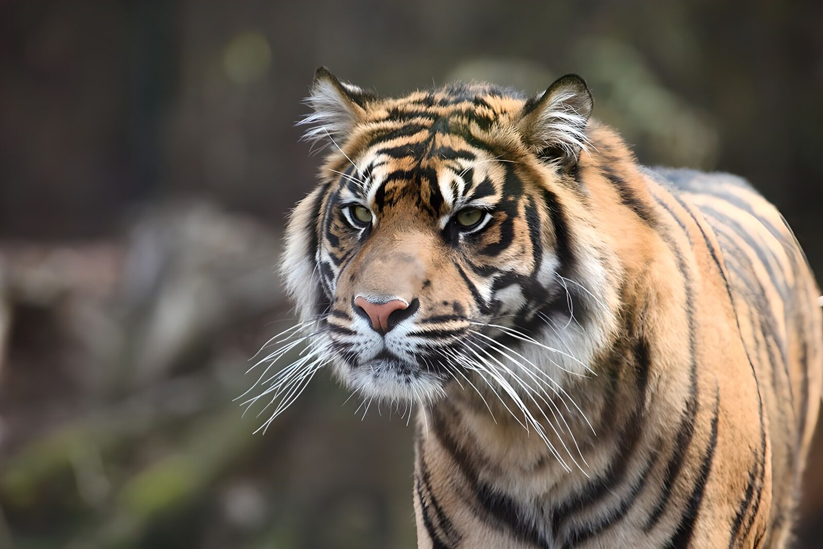 TP17736: Majestueuze tijger in close-up