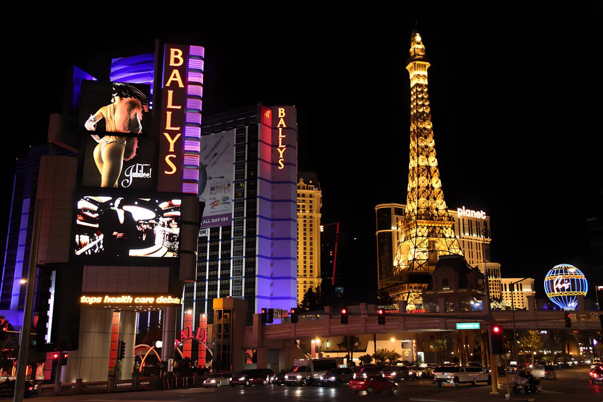 Verlichte Sferen van Las Vegas