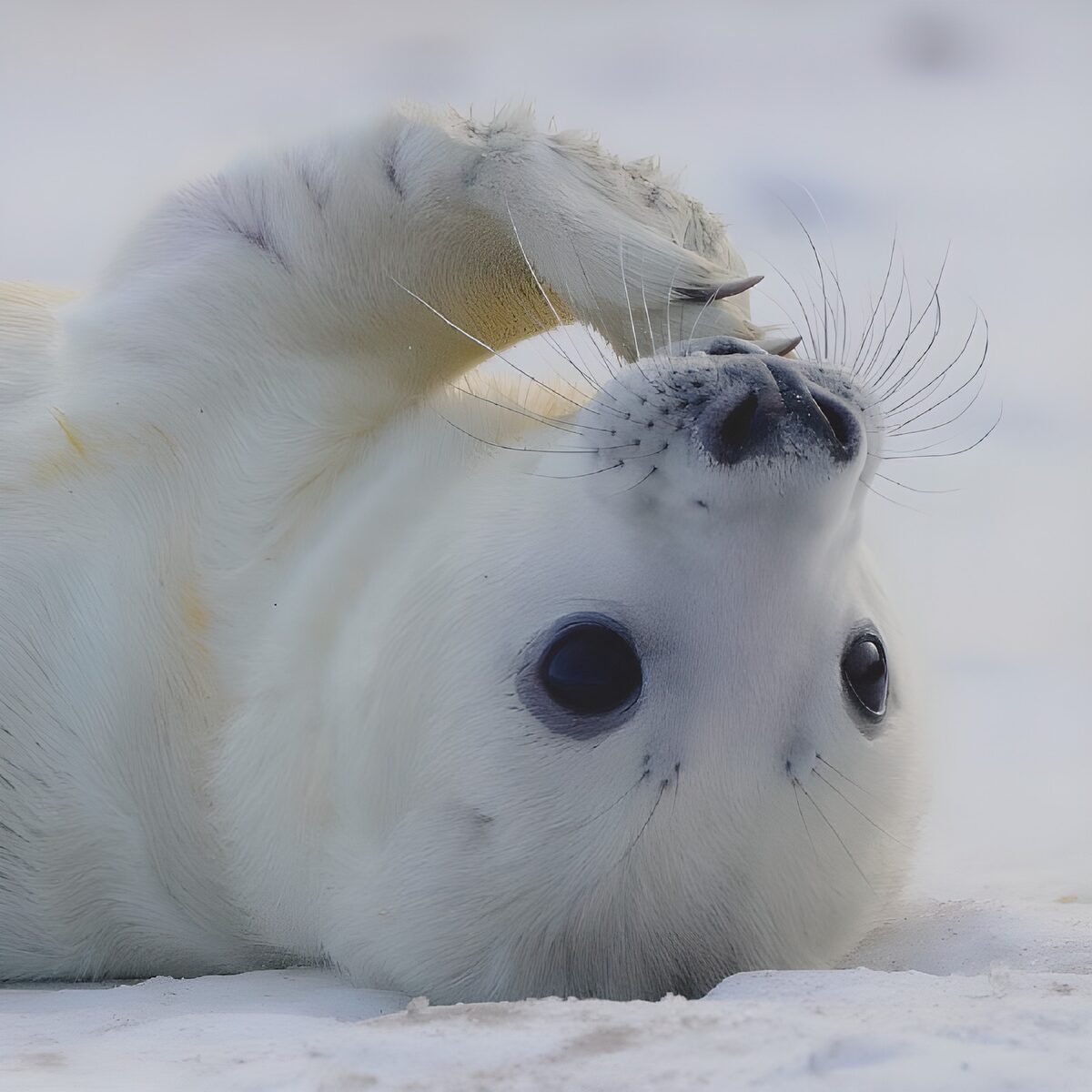 Close-up zeehondje
