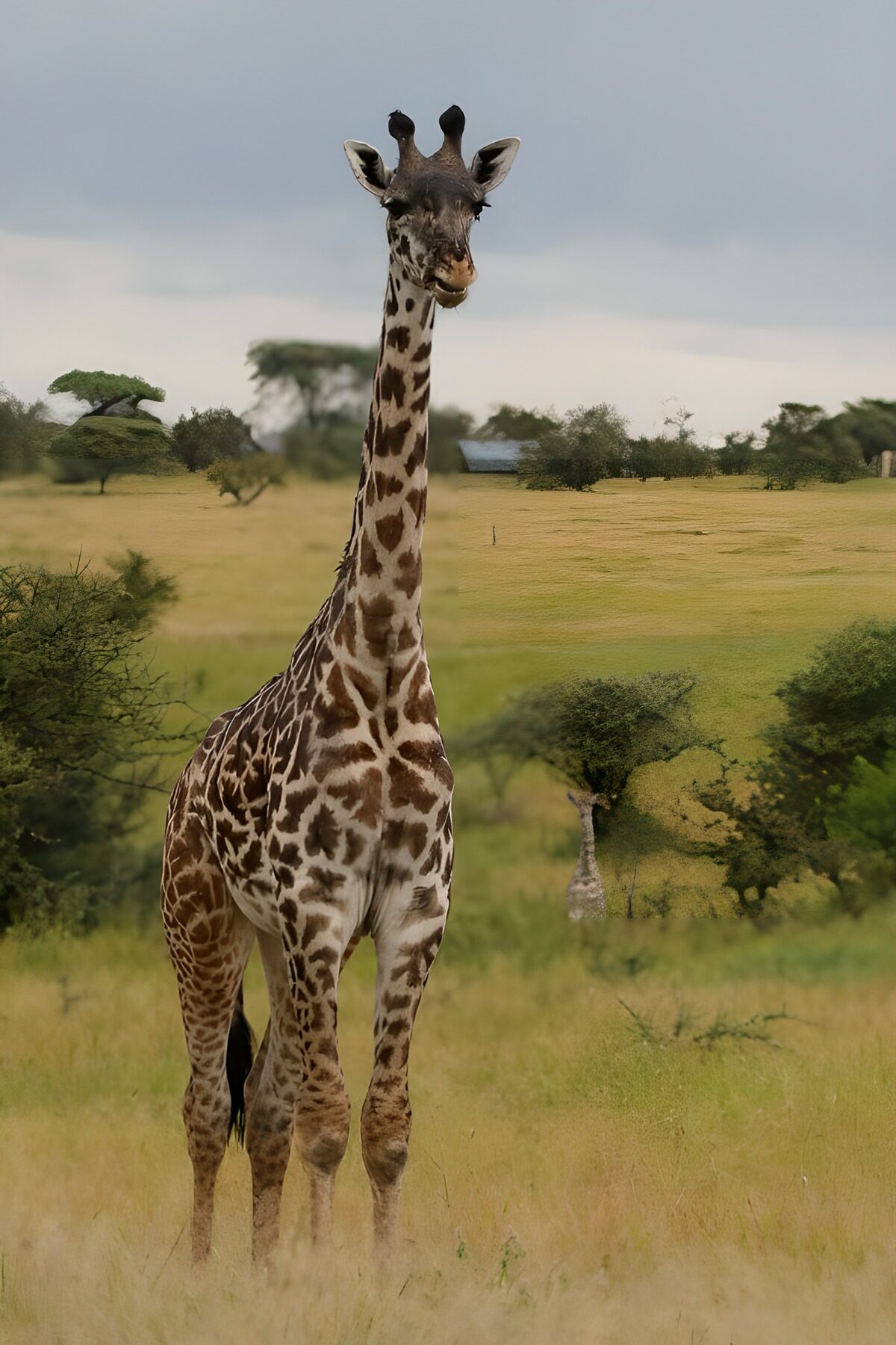TP88969: Majestueuze giraffe in het wild