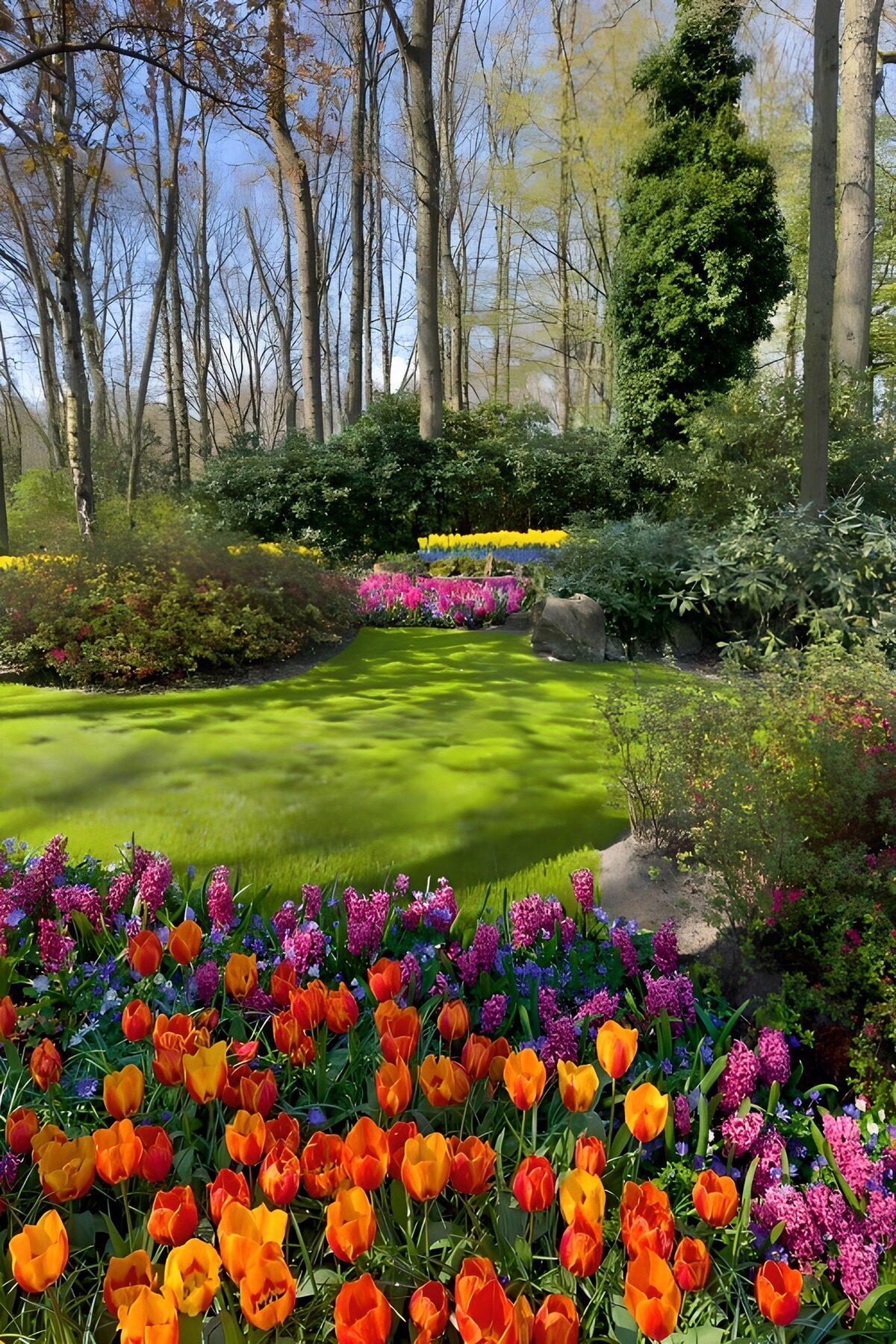 Kleurrijke Bloemenpracht in de Lente
