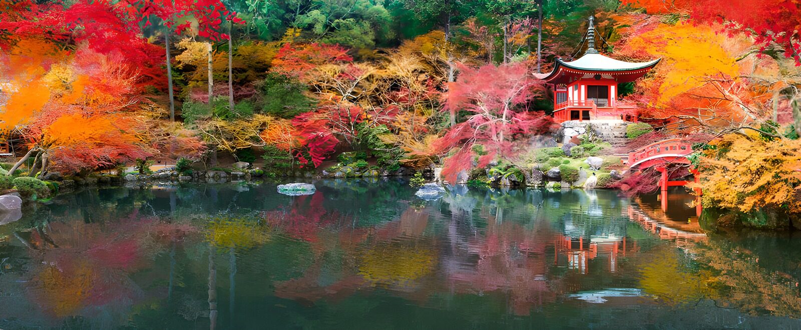TP19956: Herfst in een Japanse tuin