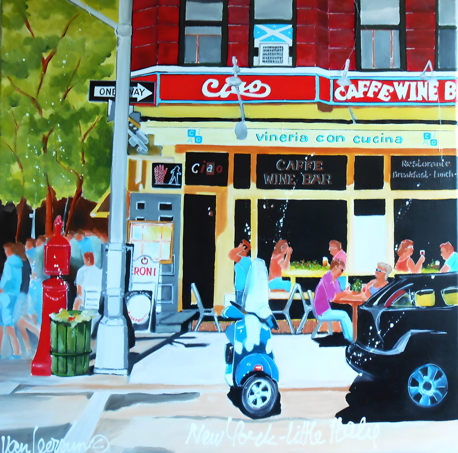 TP99151: Leven in Little Italy, New York