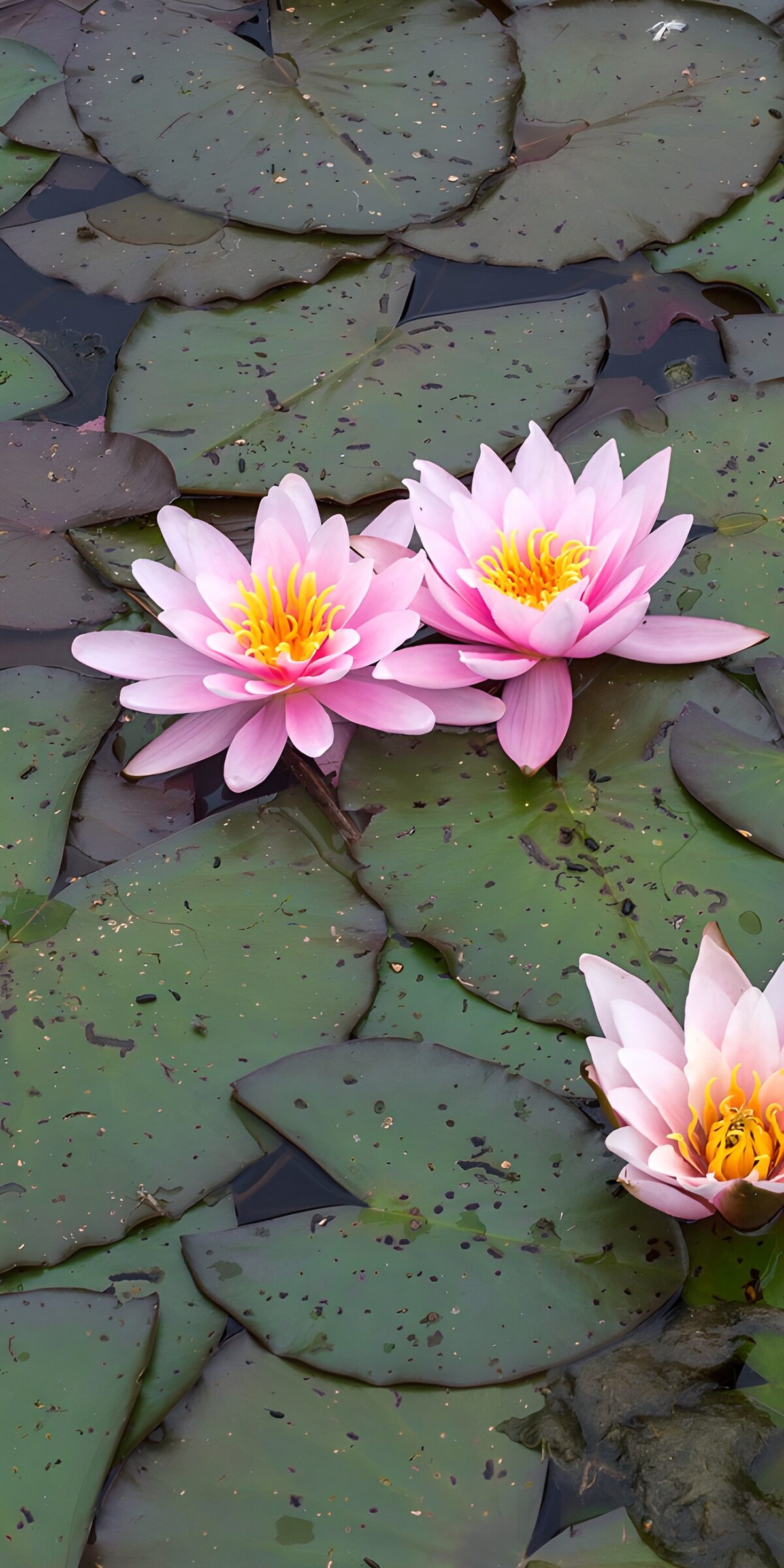 TP20961: Prachtige waterlelies op het water