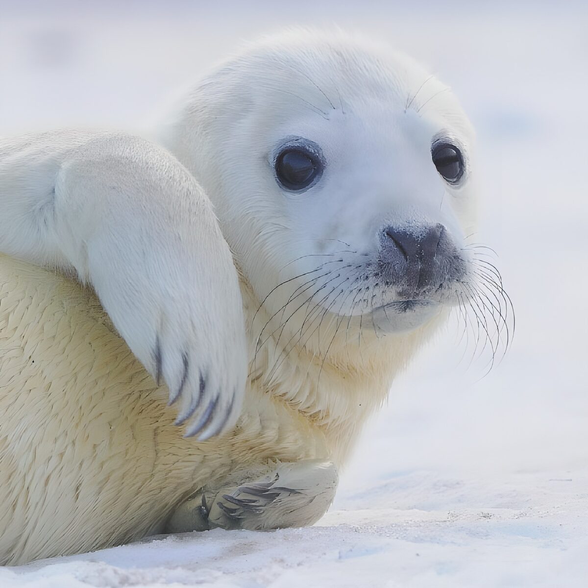 Close-up zeehondje