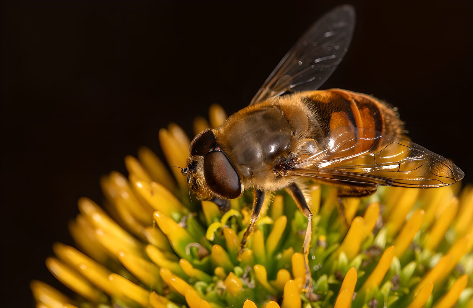 TP43804: Bij op gele bloem